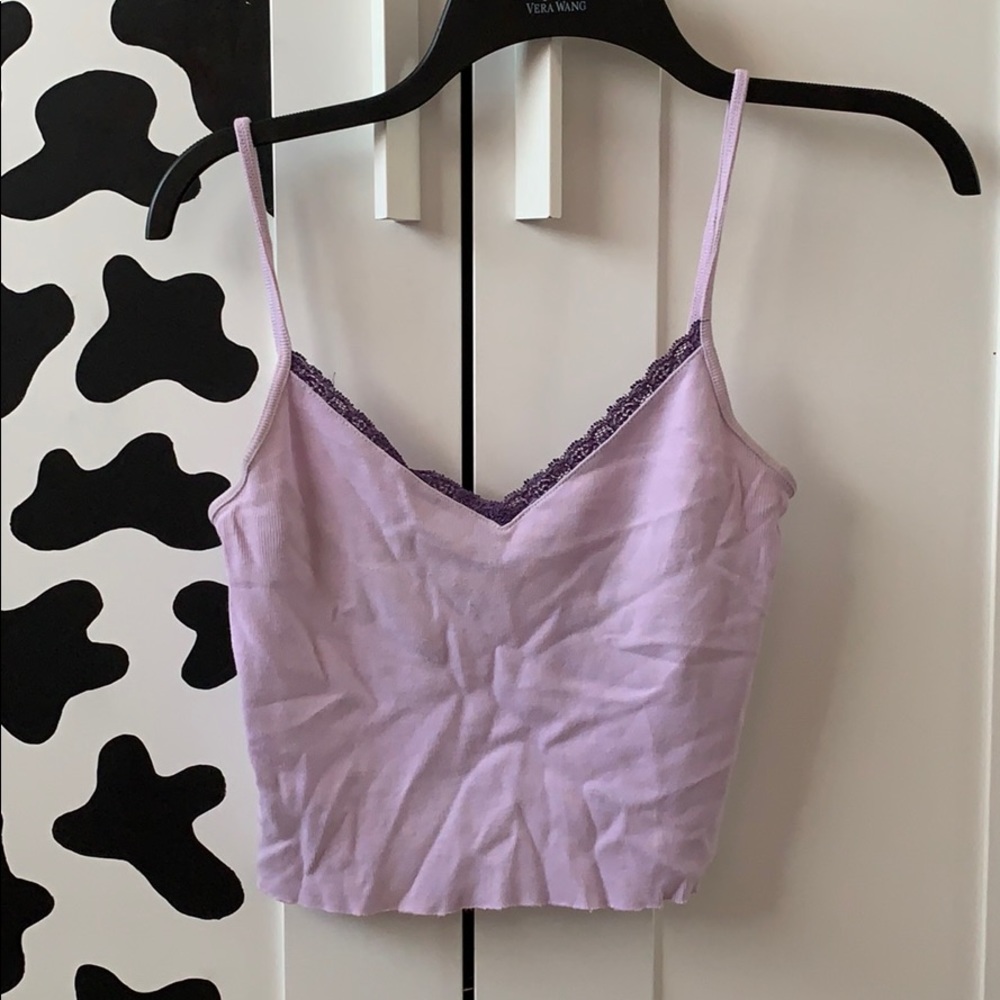 purple brandy melville tank